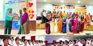 एसजीआरआर स्कूल ऑफ नर्सिंग में धूमधाम से मनाया गया अर्न्तराष्ट्रीय नर्सिंग दिवस International Nursing Day
