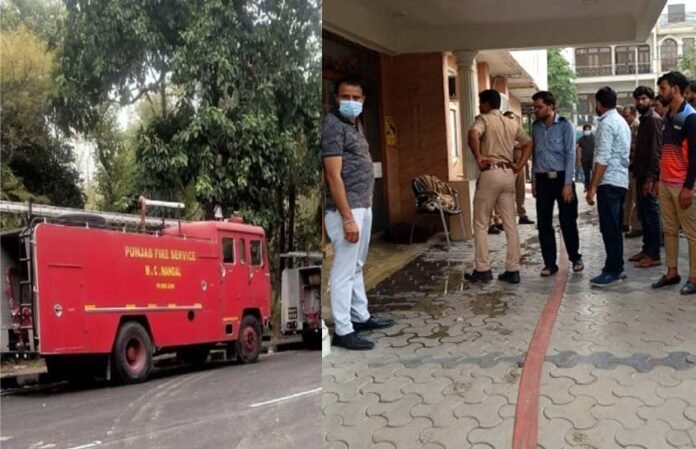 Naveen Hospital caught fire