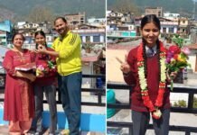 कुमाऊं पब्लिक स्कूल द्वाराहाट की छात्रा शानवी नेगी ने 10वीं बोर्ड परीक्षा में 98 प्रतिशत अंक किये हासिल Shanvi Negi scored 98 percent in CBSE 10th Board