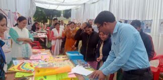 बीआरसी पौड़ी में शिक्षक अभिव्यक्ति मेला आयोजित Teacher expression fair organized at BRC Pauri