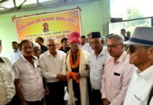 ठाकुर सुंदर सिंह चौहान को मिला उत्तराखण्ड क्षत्रिय रत्न सम्मान Thakur Sundar Singh Chauhan got Uttarakhand Kshatriya Ratna Award