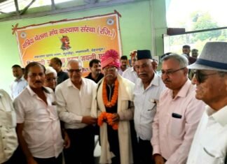 ठाकुर सुंदर सिंह चौहान को मिला उत्तराखण्ड क्षत्रिय रत्न सम्मान Thakur Sundar Singh Chauhan got Uttarakhand Kshatriya Ratna Award