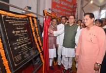 मुख्यमंत्री ने हरिद्वार में किया 120 करोड़ की 16 विभिन्न विकास योजनाओं का लोकार्पण एवं शिलान्यास