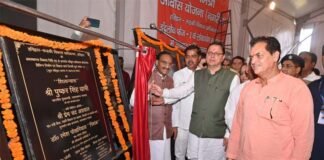 मुख्यमंत्री ने हरिद्वार में किया 120 करोड़ की 16 विभिन्न विकास योजनाओं का लोकार्पण एवं शिलान्यास