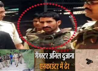 यूपी का कुख्यात गैंगस्टर अनिल दुजाना एनकाउंटर में ढेर, 60 से अधिक आपराधिक मुकदमे, UP के टॉप 10 बदमाशों में शामिल था नाम gangster Anil Dujana killed in encounter