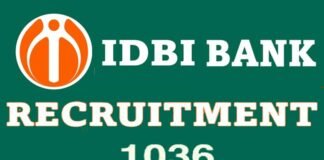 IDBI बैंक में 1036 पदों पर निकली भर्ती, जल्द करें अप्लाई idbi bank job recruitment 2023