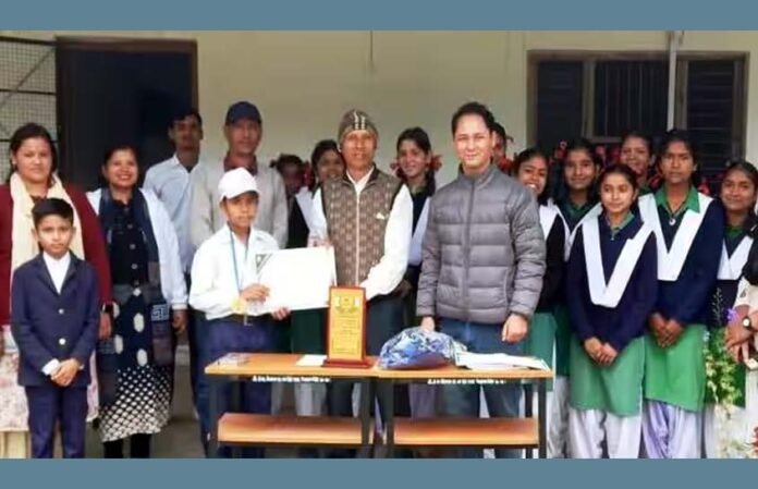 Pauri's Kishan selected for national level Inspire Award competition