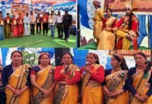 दूसरे दिन भी रही पुरिया डांग विद्यालय में स्वर्ण जयंती समारोह की धूम