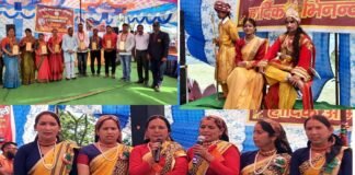 दूसरे दिन भी रही पुरिया डांग विद्यालय में स्वर्ण जयंती समारोह की धूम