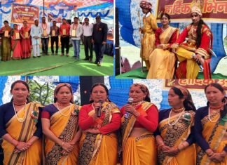 दूसरे दिन भी रही पुरिया डांग विद्यालय में स्वर्ण जयंती समारोह की धूम