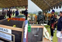 शहीद कमांडो रुचिन रावत का पार्थिव शरीर देहरादून पहुंचा, सीएम धामी ने दी श्रद्धांजलि