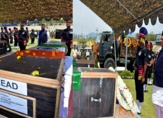 शहीद कमांडो रुचिन रावत का पार्थिव शरीर देहरादून पहुंचा, सीएम धामी ने दी श्रद्धांजलि