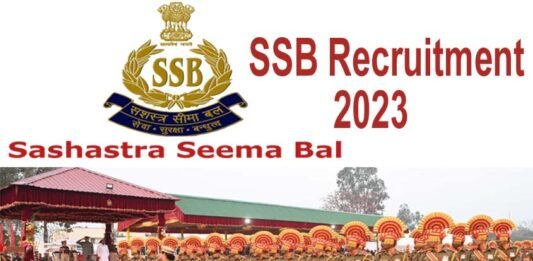 ssb recruitment 2023