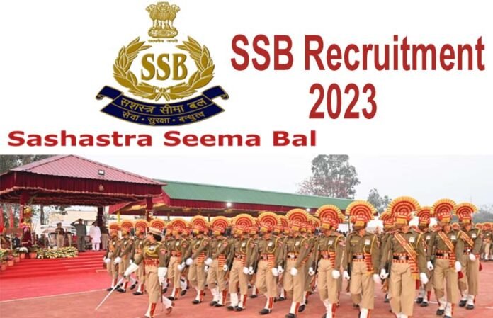 ssb recruitment 2023