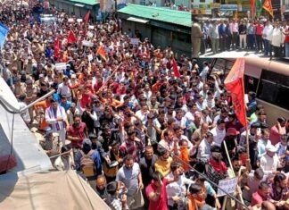 उत्तरकाशी में नाबालिग लड़की को भगाने का मामला, सड़कों पर उतरे स्थानीय व्यापारी एवं संगठन, जनपद के ज्यादातर बाजार रहे बंद abduction of minor girl in Uttarkashi