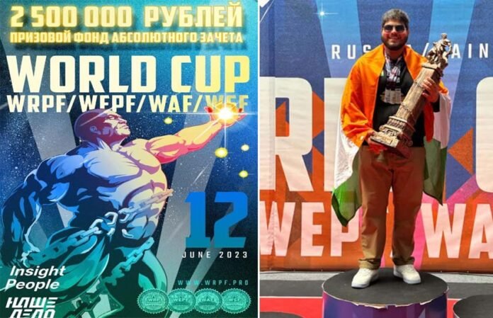 Devansh made Srinagar proud by winning gold medal in Powerlifting World Cup