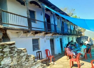 पौड़ी गढ़वाल के इस “घोस्ट विलेज” में फिर लौटी रौनक -chaundali village