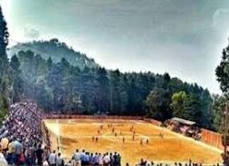 पौड़ी के कंडोलिया मैदान में आयोजित राष्ट्रीय फुटबाल प्रतियोगिता में गढ़वाल हीरोज दिल्ली की टीम बनी चैंपियन kandoliya stadium pauri