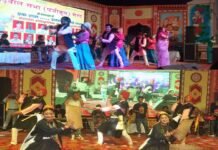 मेरठ : उत्तराखंडी लोकगीत किंगरी का झाला घुघुती…पर झूम उठे दर्शक