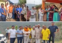 पौड़ी विधायक राजकुमार पोरी ने केंद्र सरकार के 9 साल सफलता की उपल्धियों को लेकर अपनी विधानसभा में एक साथ तीन विकासखंडों में किया महा जनसंपर्क अभियान