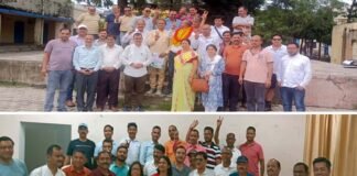 प्रांतीय महामंत्री प्रत्याशी शिव सिंह नेगी को कोटद्वार एवं देहरादून में मिला भारी समर्थन