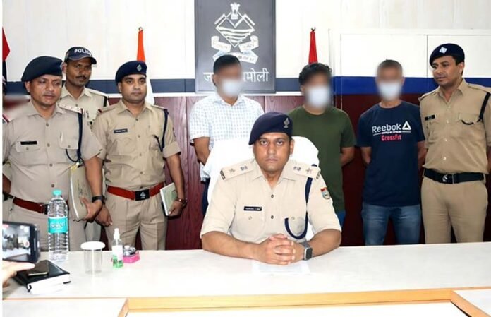 Chamoli current accident 3 people arrested