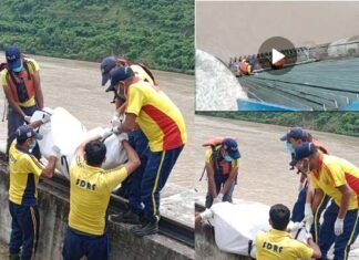 श्रीनगर डैम की झील में मिला शव, SDRF ने किया बरामद Dead body found in Srinagar Dam
