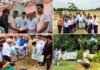 ग्रेटर नोएडा प्राधिकरण ने एक दिन में लगाए 1.18 लाख पौधे Greater Noida Authority planted 1.18 lakh saplings
