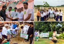 ग्रेटर नोएडा प्राधिकरण ने एक दिन में लगाए 1.18 लाख पौधे Greater Noida Authority planted 1.18 lakh saplings
