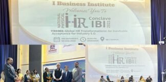 आई बिजनेस इंस्टीट्यूट द्वारा आयोजित किया गया एचआर कॉन्क्लेव, मानव और आर्टिफिशियल टेक्नोलॉजी जैसे विषयों पर हुई चर्चा