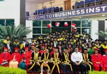 दीक्षांत समारोह में पीजीडीएम के विद्यार्थियों को प्रदान की गई डिग्री, विद्यार्थियों को हमेशा सीखने की दी गई सलाह