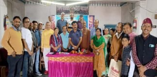 उत्तराखंड साहित्य गौरव सम्मान से सम्मानित साहित्यकार नरेंद्र कठैत का पौड़ी स्वागत सम्मान Narendra Kathait Uttarakhand Sahitya Gaurav Samman
