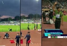 गोल्डन बॉय नीरज चोपड़ा एक बार फिर रचा कीर्तिमान, 87.66 मीटर भाला फेंककर जीता गोल्ड मेडल Neeraj Chopra won the Men's Javelin at #LausanneDL