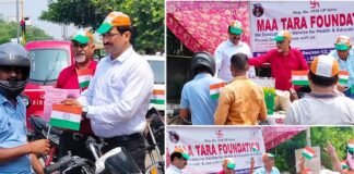 नोएडा में सड़क सुरक्षा जागरूकता कार्यक्रम आयोजित Road safety awareness program