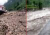 उत्तरकाशी में भारी बारिश और बादल फटने की खबर, यमुनोत्री और बद्रीनाथ हाईवे मलबा गिरने से बंद cloudburst in Uttarkashi