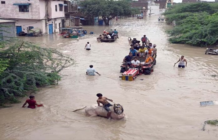 Delhi in the grip of floods