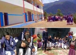 उत्तराखंड : यहाँ स्कूल की नई बिल्डिंग में बैठते ही अचानक से चीखने-चिल्लाने लगी छात्राएं, देखते ही देखते एक के बाद एक कई बालिकाएं हो गई बेहोश girl students fainted in GIC Kamad Uttarkashi