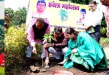 उत्तराखंड में आज से हरेला पर्व का आगाज, सीएम धामी ने पत्नी संग मुख्यमंत्री आवास में किया पौधरोप