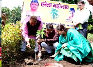 उत्तराखंड में आज से हरेला पर्व का आगाज, सीएम धामी ने पत्नी संग मुख्यमंत्री आवास में किया पौधरोप