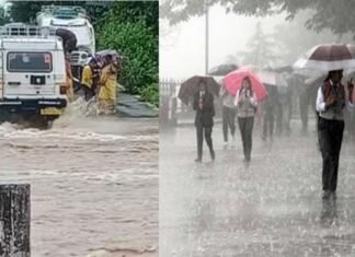 कोटद्वार में मूसलाधार बारिश से उफनाया पनियाला गदेरा, घरों में घुसा पानी, इन जिलों में शनिवार को भारी बारिश की चेतावनी heavy-rail-alert-in-uttarakhand