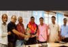 राष्ट्रीय पुरानी पेंशन बहाली संयुक्त मोर्चा के प्रांतीय अध्यक्ष बनने पर जयदीप रावत का नगर पालिका सभागार पौड़ी में स्वागत