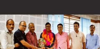 राष्ट्रीय पुरानी पेंशन बहाली संयुक्त मोर्चा के प्रांतीय अध्यक्ष बनने पर जयदीप रावत का नगर पालिका सभागार पौड़ी में स्वागत