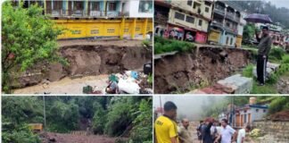 उत्तराखंड में अगले चार दिन भारी बारिश का अलर्ट, अलकनंदा और मंदाकिनी खतरे के निशान के करीब, भूस्खलन से कई जगह बिगड़े हालात
