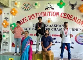 राज्य स्तरीय शूटिंग प्रतियोगिता में पौड़ी के शूटरों का जलवा state level shooting competition