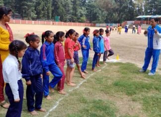 पौड़ी के कण्डोलिया खेल मैदान में आयोजित ब्लॉक स्तरीय मुख्यमंत्री उदीयमान खिलाड़ी उन्नयन छात्रवृत्ति योजना 2023 के बैट्री टेस्ट ट्रायल्स का समापन Battery Test Trials of Chief Minister Udyam Khiladi Unnayan Scholarship
