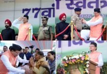 Independence Day 2023: CM धामी ने 77वें स्वतंत्रता दिवस के अवसर पर स्वतंत्रता संग्राम सेनानियों के परिजनों को किया सम्मानित, की 13 बड़ी घोषणाएं CM Dhami honored the families of freedom fighters