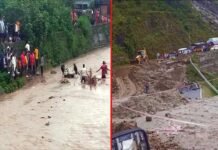 कोटद्वार में उफनाए गदेरे में बही कार, ऋषिकेश-बदरीनाथ हाईवे मलबा आने से बाधित, अगले तीन दिन भारी बारिश का अंदेशा, अलर्ट जारी Car swept away in Kotdwar