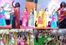 नोएडा के सेक्टर-34 में धूमधाम से मनाया गया हरियाली तीज, पारंपरिक वेशभूषा में महिलाओं ने किया रैंप वॉक