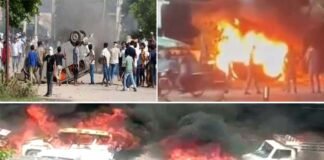 हरियाणा हिंसा में अब तक 5 की मौत, नूंह में कर्फ्यू, इन्टरनेट सेवाएं बंद, गुरुग्राम-फरीदाबाद समेत इन जिलों में धारा 144 लागू HARYANA nuh violence