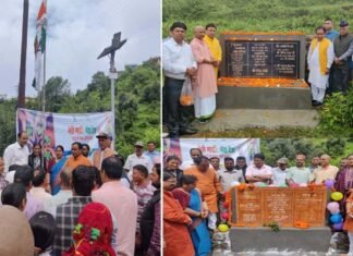 मेरी माटी मेरा देश कार्यक्रमः पूर्व CDS शहीद बिपिन रावत के गांव ‘सैण’ पहुंचे धन सिंह रावत, शहादत को नमन कर आंगन से उठाई मिट्टी Meri Mati Mera Desh CDS martyr Vipin Rawat's village
